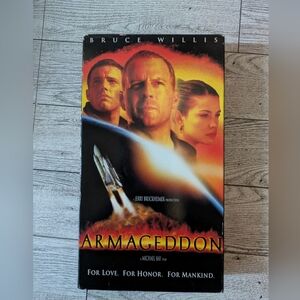 Armageddon Movie VHS Tape